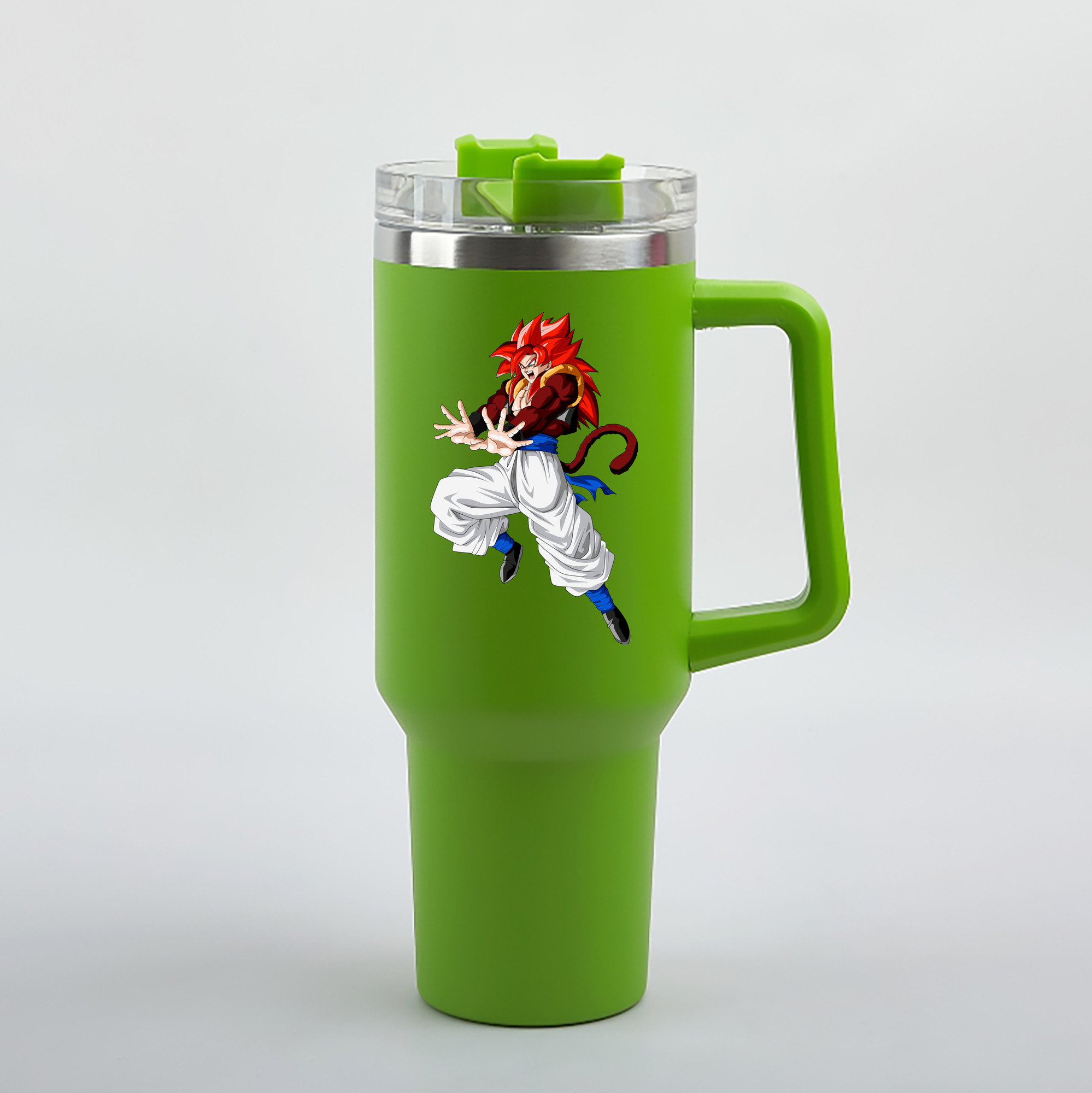 （画像用） ドラゴンボール 孫悟空（そん ごくう）Son Goku カカロット DRAGON BALL Kakarotto 1200mL車用タンブラー（カラープリント）